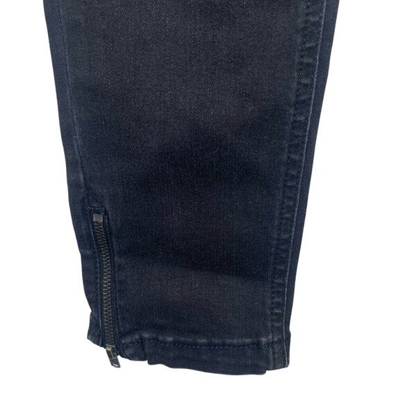 DENIM HUNTER distressed 5 pocket  black skinny jeans  size 29 - Picture 5 of 16